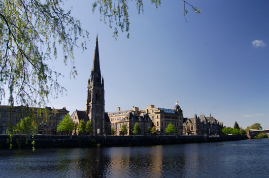 River Tay at Perth, Perthshire Perth