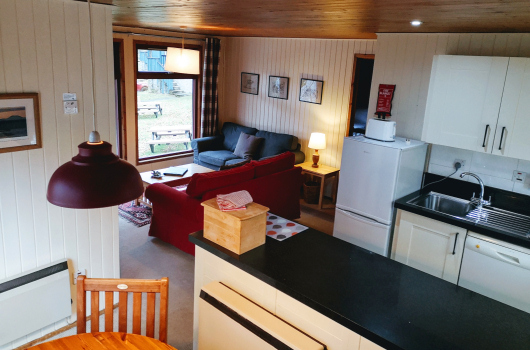Pine, Loch Monzievaird Holiday Lodges, Crieff, Perthshire Lounge