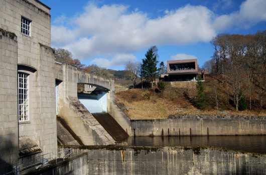 Dam and Fishladder, Pitlochry, Perthshire Pitlochry Dam